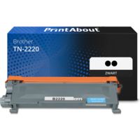 Huismerk Brother TN-2220 Toner 2x Zwart Hoge capaciteit - Multipack