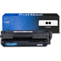 Huismerk HP 12A (Q2612AD) Toner 2x Zwart - Multipack