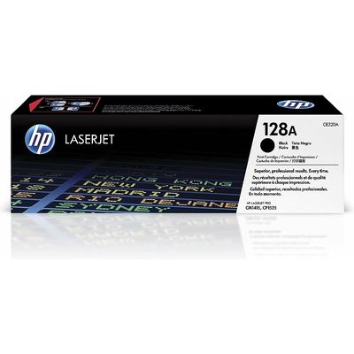 HP 128A (CE320AD) Toner 2x Zwart - Multipack