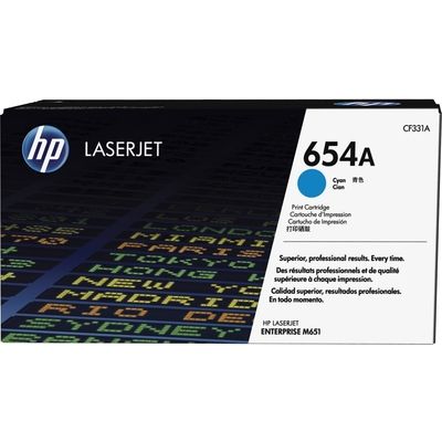 HP 654A (CF331A) Toner Cyaan