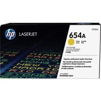 HP 654A (CF332A) Toner Geel