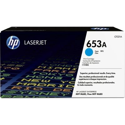 HP 653A (CF321A) Toner Cyaan