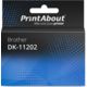 Huismerk Brother DK-11202 Multipack (62 mm x 100 mm) 5 rollen