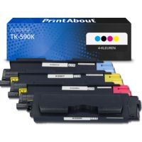 Huismerk Kyocera TK-590K Toner 4-kleuren Multipack