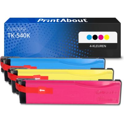 Huismerk Kyocera TK-540K Toner 4-kleuren Multipack