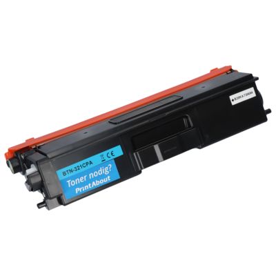 PrintAbout Huismerk vervangt Brother TN-321C Toner Cyaan