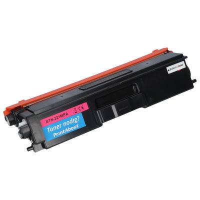 PrintAbout Huismerk vervangt Brother TN-321M Toner Magenta