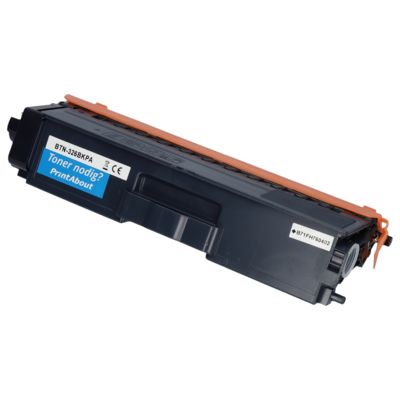 PrintAbout Huismerk vervangt Brother TN-326BK Toner Zwart Hoge capaciteit
