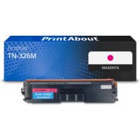 Huismerk Brother TN-326M Toner Magenta Hoge capaciteit