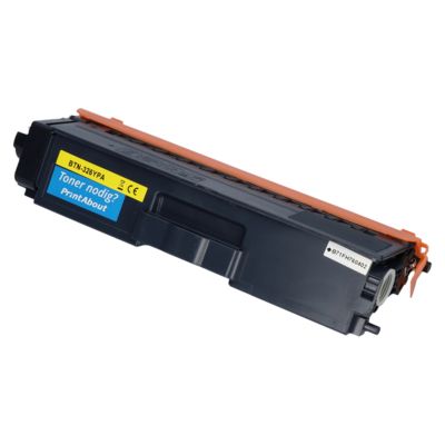 PrintAbout Huismerk vervangt Brother TN-326Y Toner Geel Hoge capaciteit