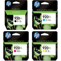 HP 920XL (C2N92AE) Inktcartridge 4-kleuren Multipack Hoge capaciteit
