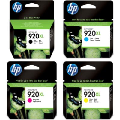 HP 920XL (C2N92AE) Inktcartridge 4-kleuren Multipack Hoge capaciteit