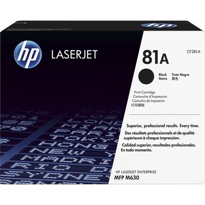 HP 81A (CF281A) Toner Zwart