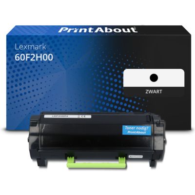 Huismerk Lexmark 60F2H00 (602H) Toner Zwart Hoge capaciteit
