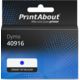 Huismerk Dymo 40916 (S0720710) Tape Zwart op blauw (9 mm)