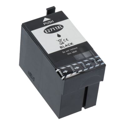 Huismerk Epson 27XL (C13T27114010) Inktcartridge Zwart Hoge capaciteit