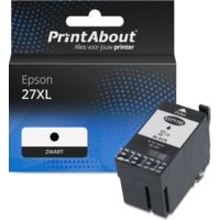 Huismerk Epson 27XL (C13T27114010) Inktcartridge Zwart Hoge capaciteit