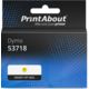 Huismerk Dymo 53718 (S0720980) Tape Zwart op geel (24 mm)