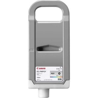 Canon PFI-706PGY Inktcartridge Foto-grijs
