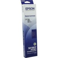 Epson S015637 Ribbon Zwart