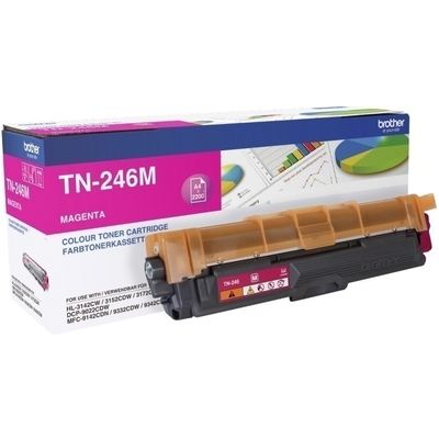 Brother TN-246M Toner Magenta Hoge capaciteit
