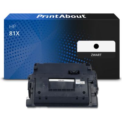 Huismerk HP 81X (CF281X) Toner Zwart Hoge capaciteit