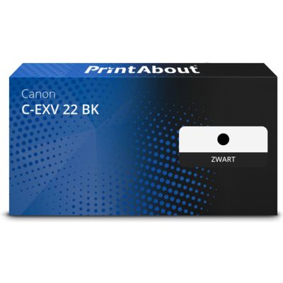 Huismerk Canon C-EXV 22 BK Toner Zwart