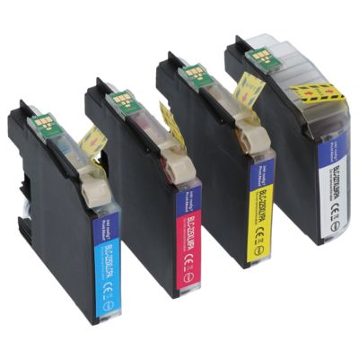 PrintAbout Huismerk vervangt Brother LC-227XLVALBP Inktcartridge 4-kleuren Multipack Hoge capaciteit