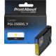 Huismerk Canon PGI-2500XL Y  Inktcartridge Geel Hoge capaciteit
