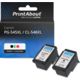 Huismerk Canon PG-545XL / CL-546XL Inktcartridge Zwart + 3 kleuren Multipack Hoge capaciteit