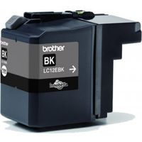 Brother LC-12EBK Inktcartridge Zwart