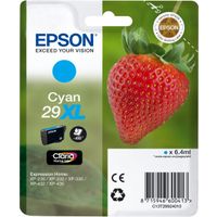 Epson 29XL (C13T29924012) Inktcartridge Cyaan Hoge capaciteit