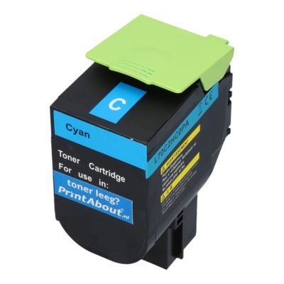 Huismerk Lexmark 70C2HC0 (702HC) Toner Cyaan Hoge capaciteit