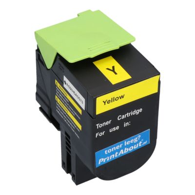 Huismerk Lexmark 70C2HY0 (702HY) Toner Geel Hoge capaciteit