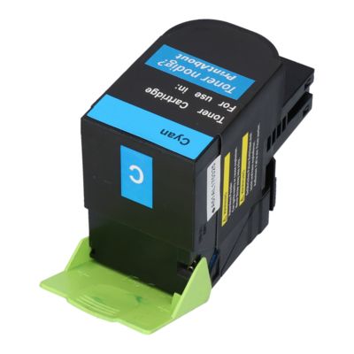 Huismerk Lexmark 80C2SC0 (802SC) Toner Cyaan