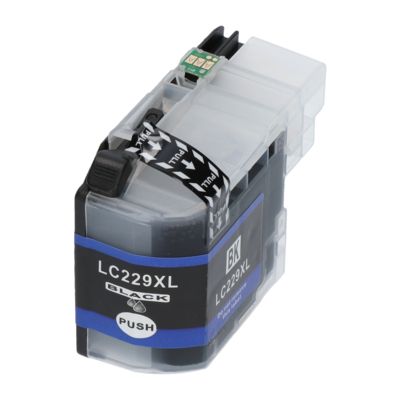 PrintAbout Huismerk vervangt Brother LC-229XLBK Inktcartridge Zwart Extra hoge capaciteit