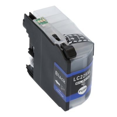 PrintAbout Huismerk vervangt Brother LC-229XLBK Inktcartridge Zwart Extra hoge capaciteit