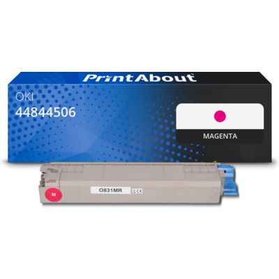 Huismerk OKI 44844506 Toner Magenta