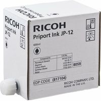 Ricoh 817104 (JP12) Inktcartridge Zwart
