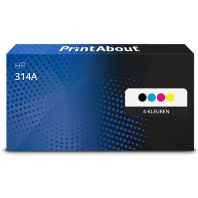 Huismerk HP 314A (Q7560A) Toner 4-kleuren Multipack