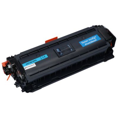 Huismerk HP 508X (CF361X) Toner Cyaan Hoge capaciteit