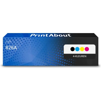 Huismerk HP 826A (CF310A) Toner 4-kleuren Multipack