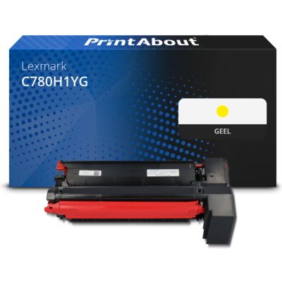 Huismerk Lexmark C780H1YG Toner Geel Hoge capaciteit