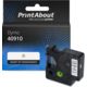 Huismerk Dymo 40910 (S0720670) Tape Zwart op transparant (9 mm)