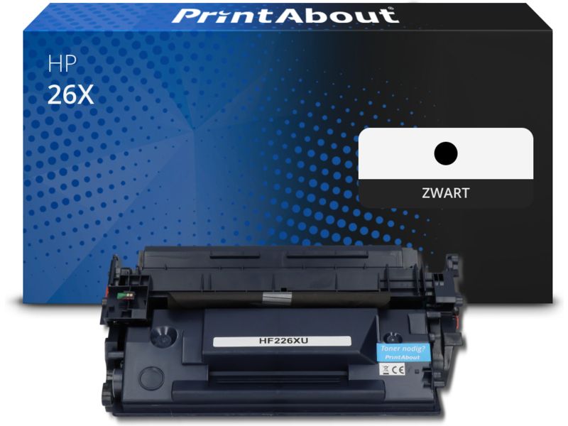 Huismerk HP CF226X (26X) Toner Zwart Hoge Capaciteit