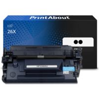 Huismerk HP 26X (CF226XD) Toner 2x Zwart Hoge capaciteit - Multipack