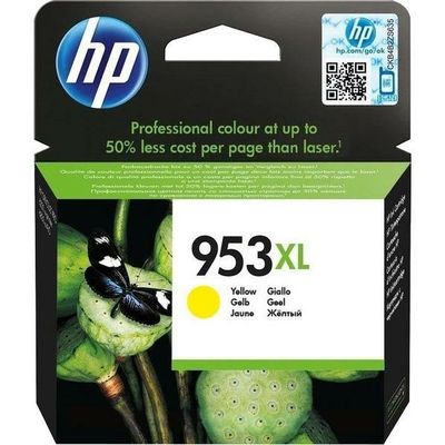 HP 953XL (F6U18AE) Inktcartridge Geel Hoge capaciteit