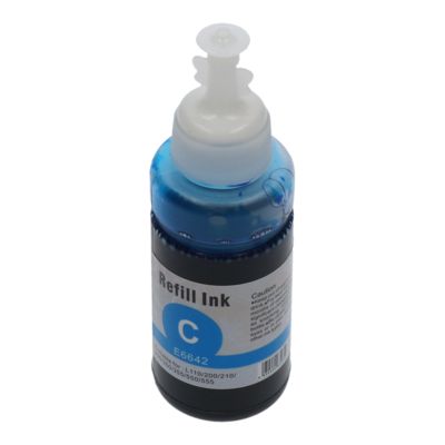 Huismerk Epson T664240 Inktcartridge Cyaan
