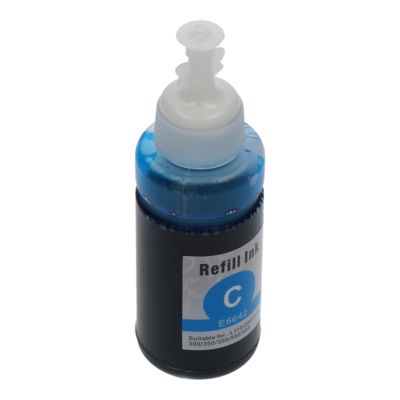 Huismerk Epson T664240 Inktcartridge Cyaan