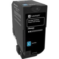 Lexmark 84C2HC0 Toner Cyaan Hoge capaciteit